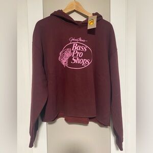 Bass Pro Shops Women's Burgundy Hoodie